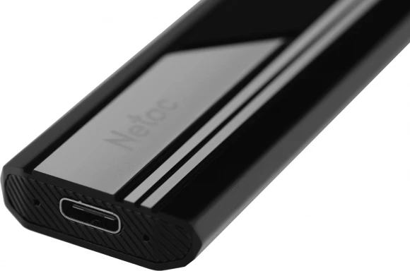 Накопитель SSD Netac USB-C 2TB NT01ZX10-002T-32BK ZX10 черный Накопитель SSD Netac USB-C 2TB NT01ZX10-002T-32BK ZX10 черный