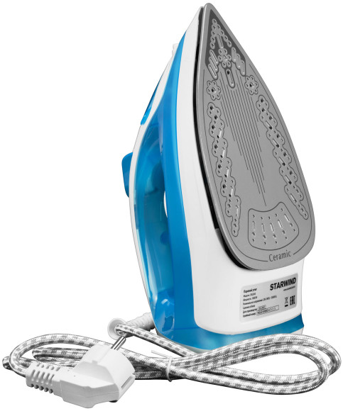 Утюг Starwind SIR2045 1800Вт голубой/белый Утюг Starwind SIR2045 1800Вт голубой/белый