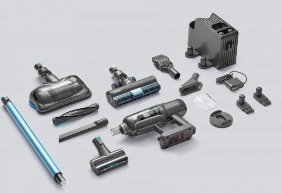 Пылесос моющий Puppyoo T12 Home Rinse 415Вт серый Пылесос моющий Puppyoo T12 Home Rinse 415Вт серый