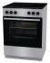 Плита Электрическая Gorenje GEC6A11SG серый стеклокерамика (без крышки)