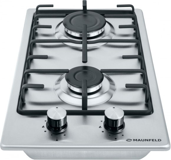 Газовая варочная поверхность Maunfeld EGHS.32.3ES/G нержавеющая сталь