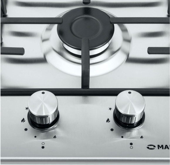 Газовая варочная поверхность Maunfeld EGHS.32.3ES/G нержавеющая сталь