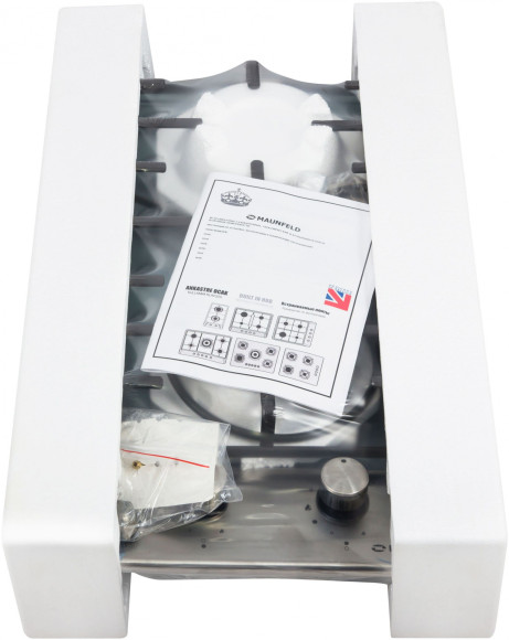 Газовая варочная поверхность Maunfeld EGHS.32.3ES/G нержавеющая сталь