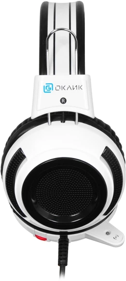 Наушники с микрофоном Оклик HS-G300 ARMAGEDDON белый/черный 2.2м мониторные оголовье (361558) Наушники с микрофоном Оклик HS-G300 ARMAGEDDON белый/черный 2.2м мониторные оголовье (361558)