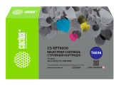 Картридж струйный Cactus CS-EPT6036 T6036 св.пурп.пигм. (220мл) для Epson Stylus PRO 7880/9880 с чипом Картридж струйный Cactus CS-EPT6036 T6036 св.пурп.пигм. (220мл) для Epson Stylus PRO 7880/9880 с чипом