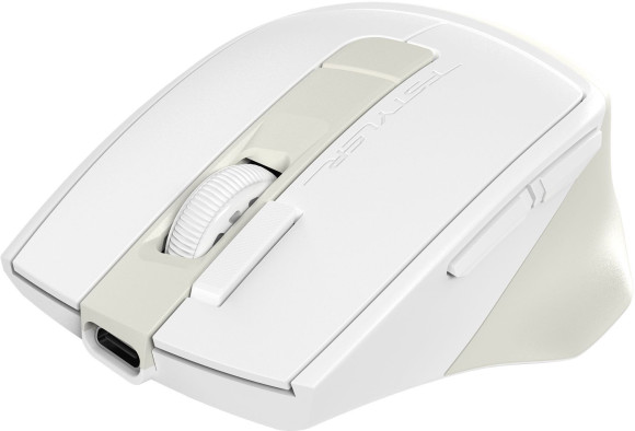 Мышь A4Tech Fstyler FG45CS Air бежевый оптическая 2000dpi silent беспров. USB для ноутбука 7but (FG45CS AIR USB (CREAM BEIGE))