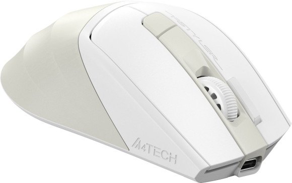 Мышь A4Tech Fstyler FG45CS Air бежевый оптическая 2000dpi silent беспров. USB для ноутбука 7but (FG45CS AIR USB (CREAM BEIGE))