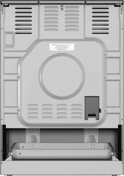 Плита Электрическая Gorenje GECS6B71CLB черный стеклокерамика (без крышки)