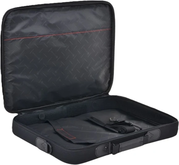 Сумка для ноутбука 15.6" Continent CC-100 BK черный/красный полиэстер