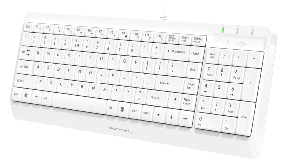 Клавиатура + мышь A4Tech Fstyler F1512 клав:белый мышь:белый USB (F1512 WHITE) Клавиатура + мышь A4Tech Fstyler F1512 клав:белый мышь:белый USB (F1512 WHITE)
