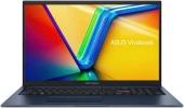 Ноутбук Asus Vivobook 17 X1704VA-AU982 Core 5 120U 16Gb SSD512Gb Intel Graphics 17.3" IPS FHD (1920x1080) без ОС blue WiFi BT Cam (90NB13X2-M00ML0)