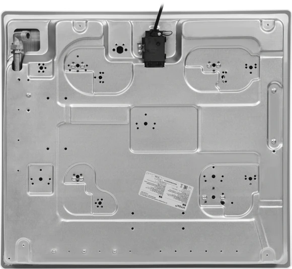 Газовая варочная поверхность Vitek VGH 6420 WG стекло белое