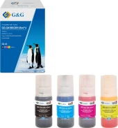 Чернила G&G GG-GI41BKCMY-45ml*4 GI-41 голубой/пурпурный/желтый/черный набор 4x45мл для Canon PIXMA G1420/G2420/G2460/G3420/G3460 Чернила G&G GG-GI41BKCMY-45ml*4 GI-41 голубой/пурпурный/желтый/черный набор 4x45мл для Canon PIXMA G1420/G2420/G2460/G3420/G3460