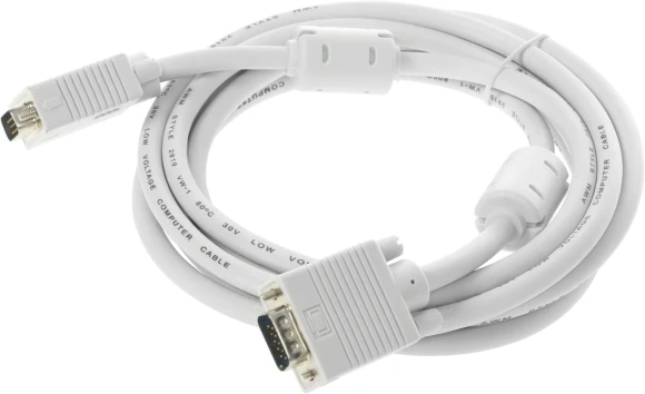 Кабель Buro CAB016S-10 VGA (m) VGA (m) 3м феррит.кольца серый