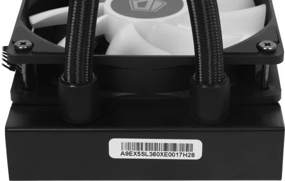 Система водяного охлаждения ID-Cooling SL360 XE ARGB Soc-AM5/AM4/1200/1700/1851 черный 4-pin 14-30dB Al+Cu LCD 350W Ret