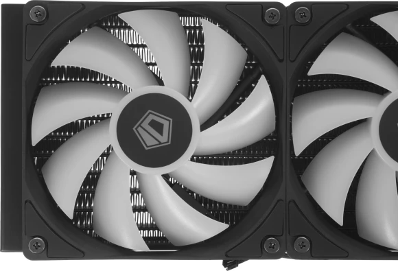 Система водяного охлаждения ID-Cooling SL360 XE ARGB Soc-AM5/AM4/1200/1700/1851 черный 4-pin 14-30dB Al+Cu LCD 350W Ret