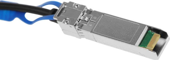 Патч-корд MikroTik XS+DA0001 25Гбит/с stranded 1м черный SFP28-SFP28 (упак.:1шт)