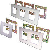 Рамка Lanmaster LAN-FRS45X45/1-WH 45x45 1x45x45 белый