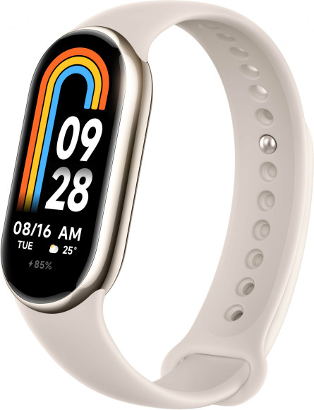Фитнес-трекер Xiaomi Smart Band 8 Pro AMOLED корп.:светло-серый рем.:светло-серый (BHR8007GL)