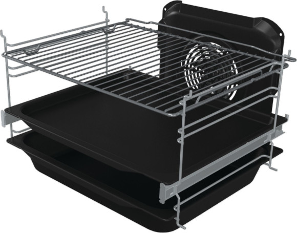 Плита Электрическая Gorenje GECS5C70WA белый/черный стеклокерамика (без крышки)