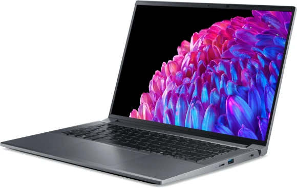 Ноутбук Acer Swift X 14 SFX14-72G-72DH Core Ultra 7 155H 32Gb SSD1Tb NVIDIA GeForce RTX4070 8Gb 14.5" OLED WQXGA+ (2880x1800) Windows 11 Home metall WiFi BT Cam (NX.KTUCD.001)