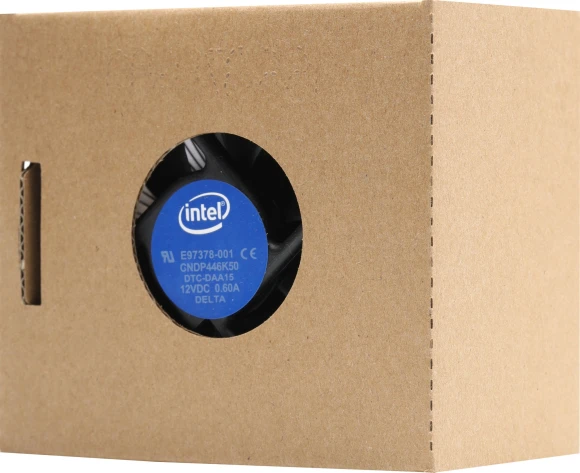 Устройство охлаждения(кулер) Intel E97378 Soc-1151/1200 черный 4-pin 18-38dB Al+Cu 95W 240gr brown box