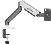 Кронштейн для мониторов ЖК Digma D-MM101 серый 17"-32" макс.9кг крепление к столешнице поворот и наклон Кронштейн для мониторов ЖК Digma D-MM101 серый 17"-32" макс.9кг крепление к столешнице поворот и наклон