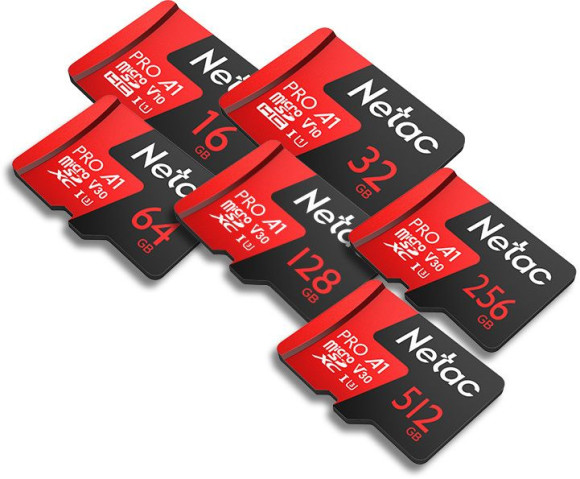 Флеш карта microSDXC 128GB Netac NT02P500PRO-128G-S P500 Extreme Pro A1 w/o adapter Флеш карта microSDXC 128GB Netac NT02P500PRO-128G-S P500 Extreme Pro A1 w/o adapter
