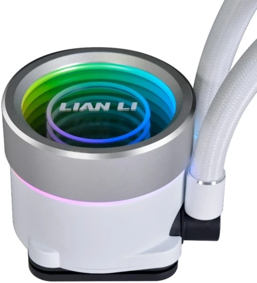 Система водяного охлаждения Lian-Li Galahad II Trinity 360 SL-INF ARGB Soc-AM5/AM4/1200/1700/1851 белый 4-pin 29dB Al+Cu 280W Ret (G89.GA2T36INW.00) Система водяного охлаждения Lian-Li Galahad II Trinity 360 SL-INF ARGB Soc-AM5/AM4/1200/1700/1851 белый 4-pin 29dB Al+Cu 280W Ret (G89.GA2T36INW.00)