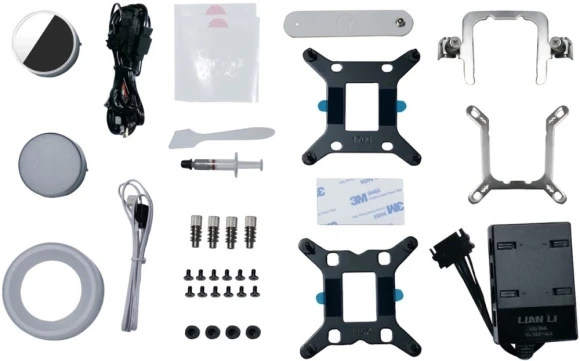 Система водяного охлаждения Lian-Li Galahad II Trinity 360 SL-INF ARGB Soc-AM5/AM4/1200/1700/1851 белый 4-pin 29dB Al+Cu 280W Ret (G89.GA2T36INW.00) Система водяного охлаждения Lian-Li Galahad II Trinity 360 SL-INF ARGB Soc-AM5/AM4/1200/1700/1851 белый 4-pin 29dB Al+Cu 280W Ret (G89.GA2T36INW.00)