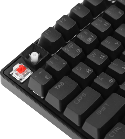 Клавиатура Steelseries Apex Pro TKL (2023) механическая черный USB for gamer LED (подставка для запястий) (64856)