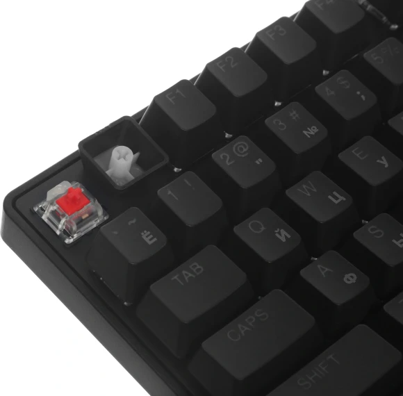 Клавиатура Steelseries Apex Pro TKL (2023) механическая черный USB for gamer LED (подставка для запястий) (64856)