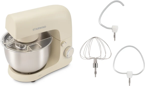 Миксер планетарный Starwind SPM2152 1500Вт кремовый Миксер планетарный Starwind SPM2152 1500Вт кремовый