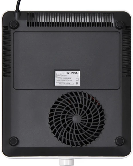 Плита Индукционная Hyundai HYC-0105 белый стеклокерамика (настольная)