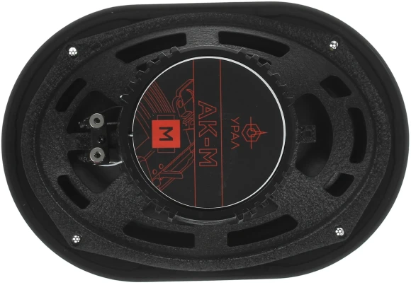 Колонки автомобильные Ural АК-М М (без решетки) 280Вт 92дБ 4Ом 15x23см (6x9дюйм) (ком.:2кол.) коаксиальные однополосные