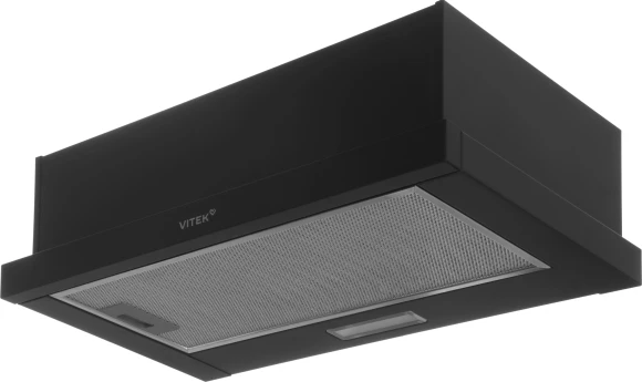Вытяжка встраиваемая Vitek VT-TH 6020 BK черный управление: механическое (1 мотор)