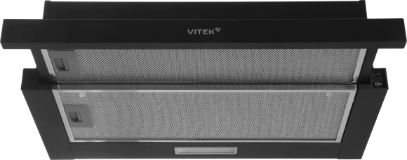 Вытяжка встраиваемая Vitek VT-TH 6020 BK черный управление: механическое (1 мотор)