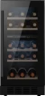 Винный шкаф Weissgauff WWCI-26 DB DualZone 1-нокамерн. черный глянц. (438724)