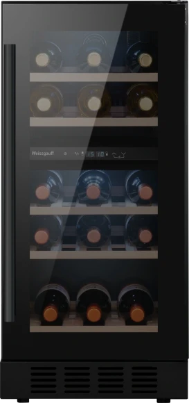Винный шкаф Weissgauff WWCI-26 DB DualZone 1-нокамерн. черный глянц. (438724) Винный шкаф Weissgauff WWCI-26 DB DualZone 1-нокамерн. черный глянц. (438724)