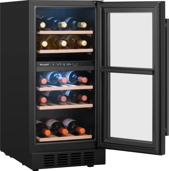 Винный шкаф Weissgauff WWCI-26 DB DualZone 1-нокамерн. черный глянц. (438724) Винный шкаф Weissgauff WWCI-26 DB DualZone 1-нокамерн. черный глянц. (438724)
