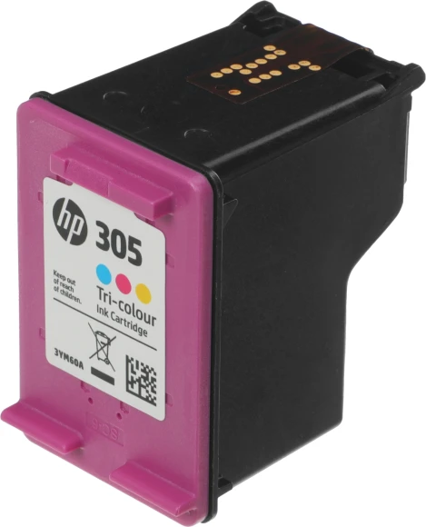 Картридж струйный HP 305 3YM60AE многоцветный печ.гол.в компл. (100стр.) (2мл) для HP DJ 2320/2710/2720