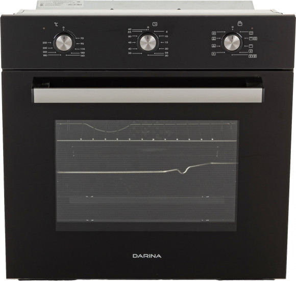 Духовой шкаф Электрический Darina 1V5 BDE 111 705 B черный/стекло черное Духовой шкаф Электрический Darina 1V5 BDE 111 705 B черный/стекло черное
