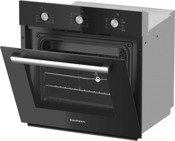 Духовой шкаф Электрический Darina 1V5 BDE 111 705 B черный/стекло черное Духовой шкаф Электрический Darina 1V5 BDE 111 705 B черный/стекло черное