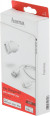 Автомобильное зар./устр. Hama H-183266 12W 2.4A USB для Apple белый (00183266)