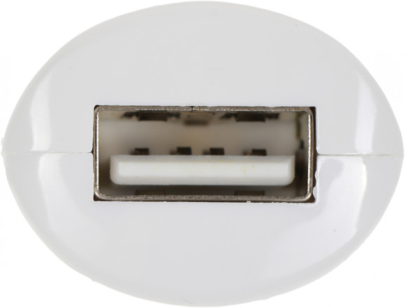 Автомобильное зар./устр. Hama H-183266 12W 2.4A USB для Apple белый (00183266)