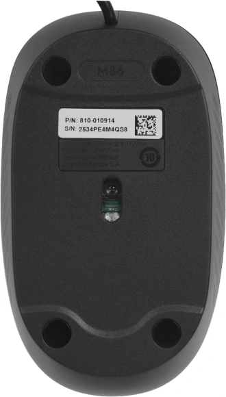 Мышь Logitech M86 черный оптическая 8000dpi USB для ноутбука 2but (910-007661) Мышь Logitech M86 черный оптическая 8000dpi USB для ноутбука 2but (910-007661)