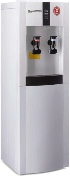 Кулер Aqua Work 16-LDR напольный электронный белый/черный