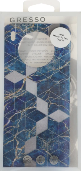 Чехол (клип-кейс) Gresso для Honor 50 Lite Meridian синий (GR17AAAE8877)