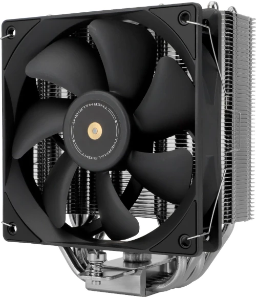 Устройство охлаждения(кулер) Thermalright Burst Assassin Vision 120 Soc-AM5/AM4/1200/1700/1851 белый 4-pin 25.6dB Al+Cu LCD Ret (BA120-VISION-WH)