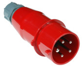 Вилка Lanmaster LAN-IEC-309-32A3P/M Вилка Lanmaster LAN-IEC-309-32A3P/M